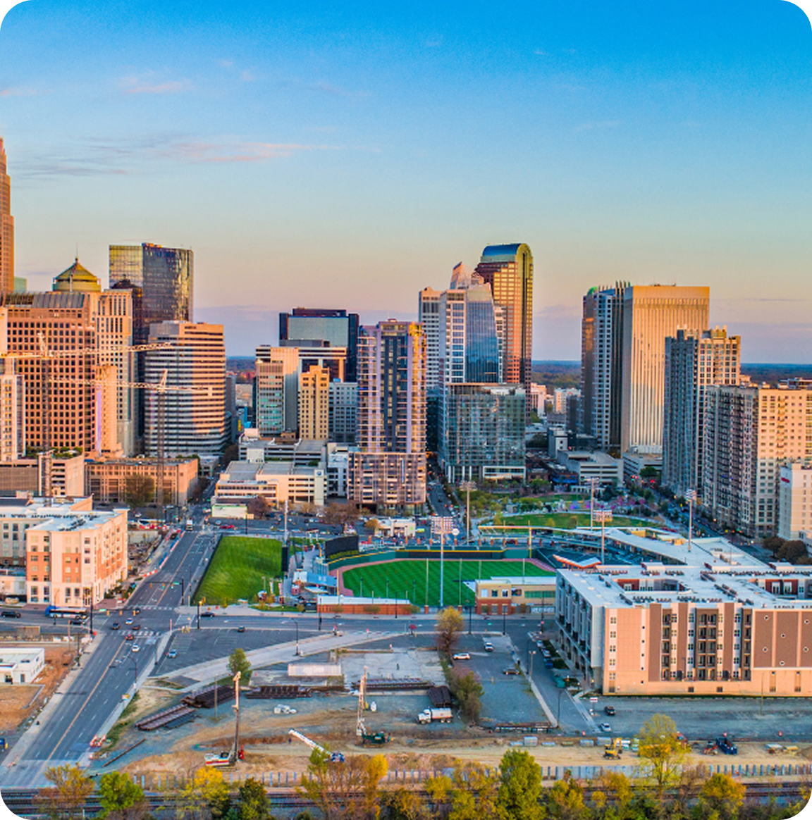 North Carolina skyline