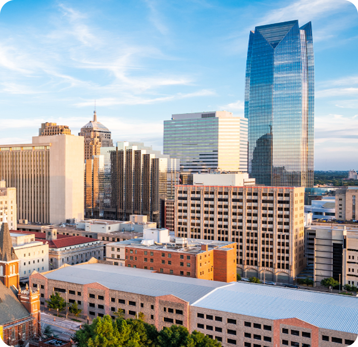 Oklahoma skyline