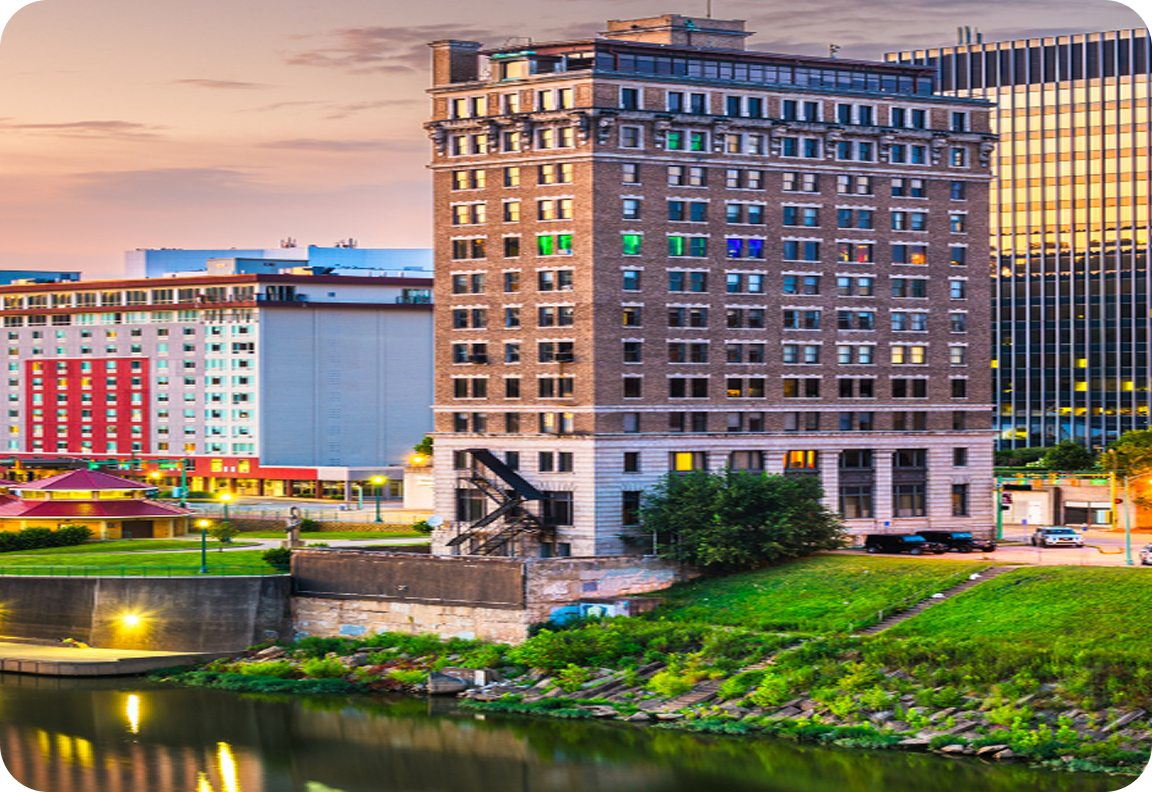 West Virginia skyline